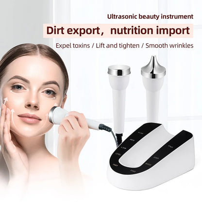 2-in-1 Ultrasonic Facial & Eye Massager