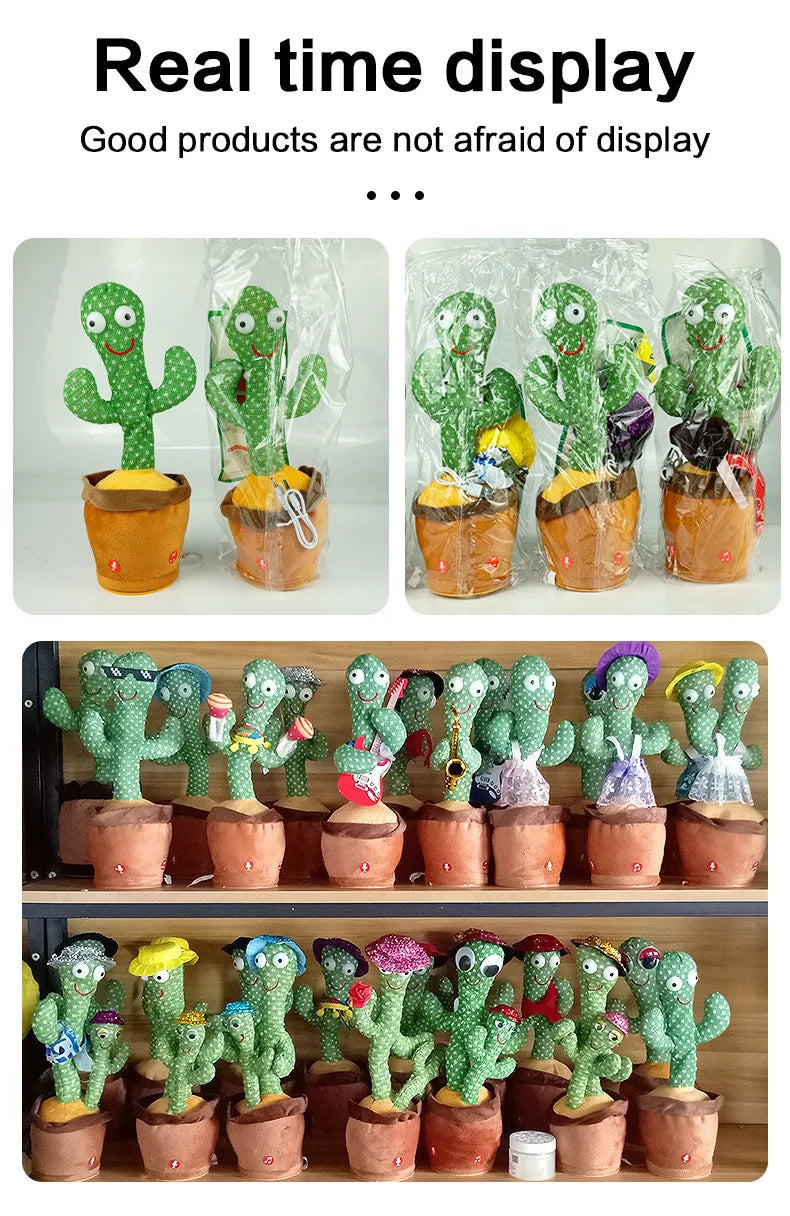 Dancing Talking Cactus Toy