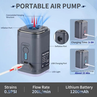 Mini Portable Air Pump