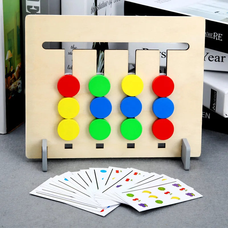 Montessori Wooden Color Matching Puzzle