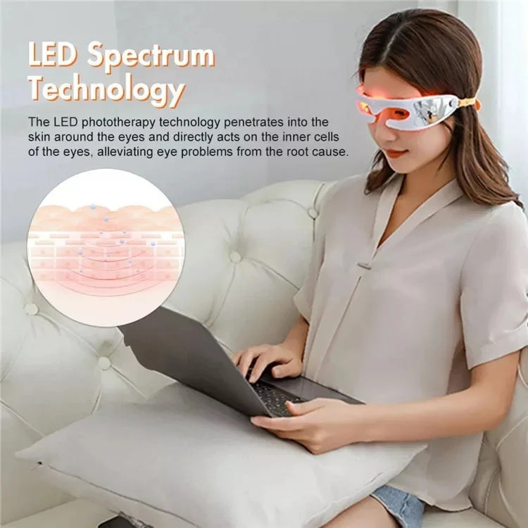 Rechargeable LED Eye Massager