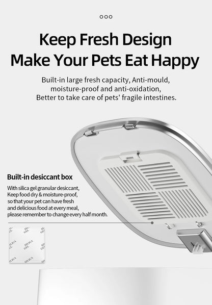 ROJECO WiFi Automatic Cat Feeder