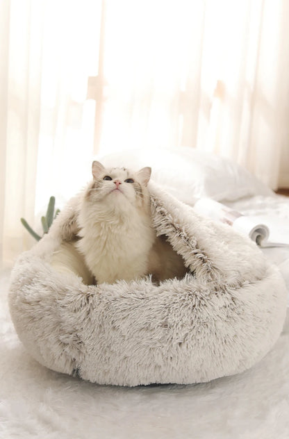 Cozy Plush Pet Nest