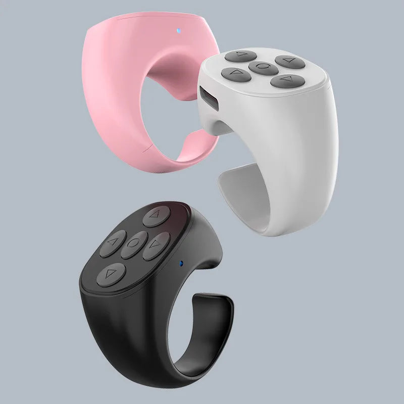 Bluetooth Ring Remote Control for Selfie & Video