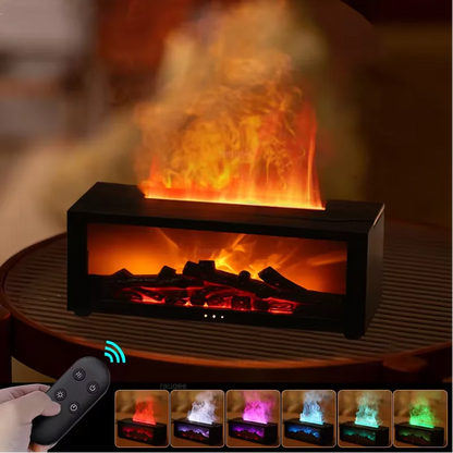 Humidifier Speaker & Flame Aromatherapy Diffuser