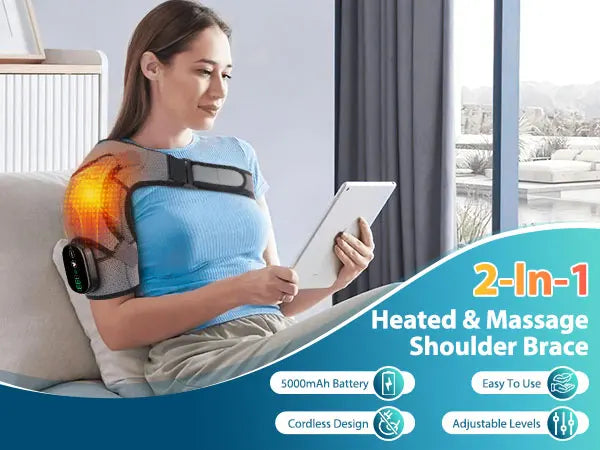 Electric Heated Shoulder Massager