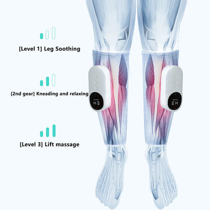 Smart Wireless Heating Leg Massager