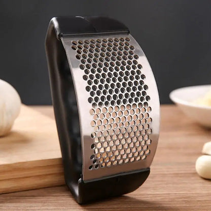 Stainless Steel Garlic Press Crusher