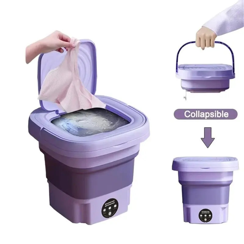 The Portable Washer & Dryer Purple