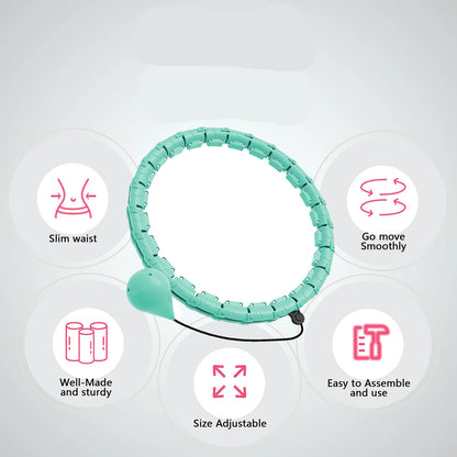 Adjustable Weighted Smart Hula Hoop