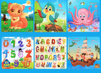 20-Piece Wooden 3D Puzzle