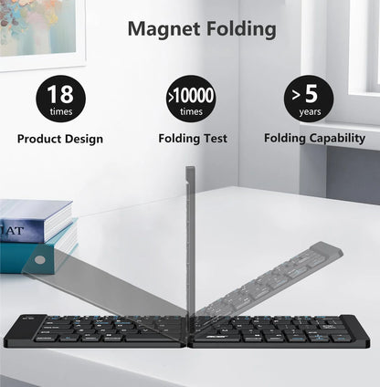 Foldable Bluetooth Keyboard