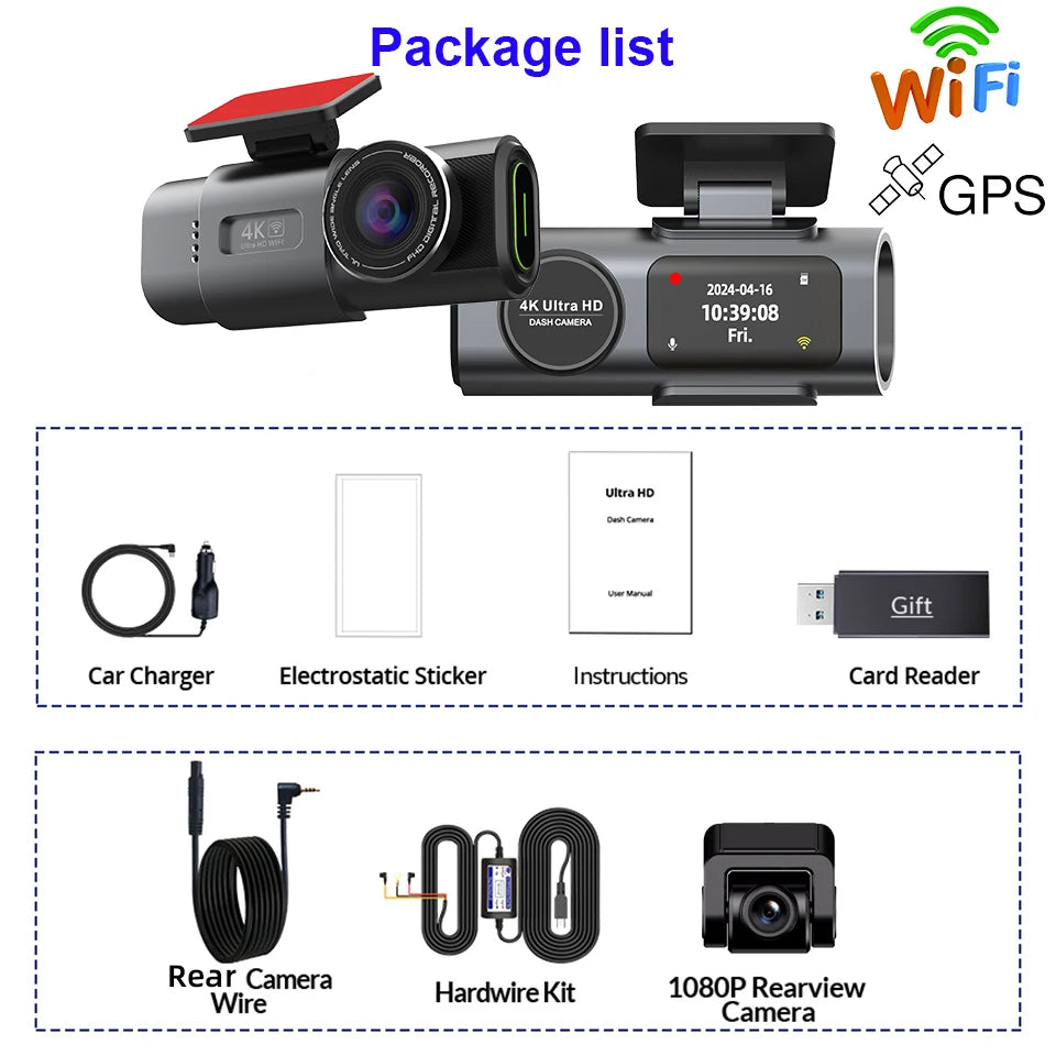 Dual Lens Dash Cam