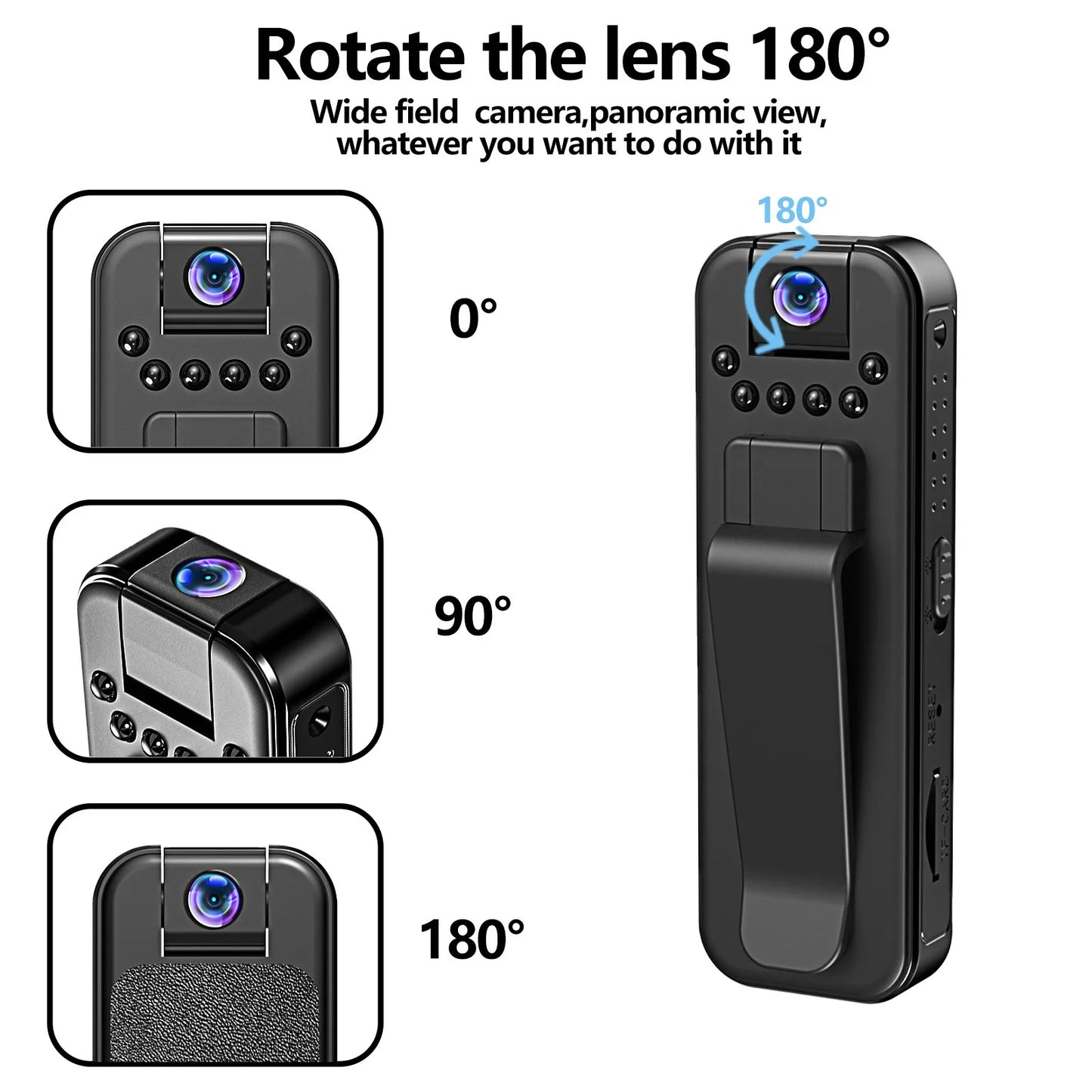 Mini Body Camera with WiFi