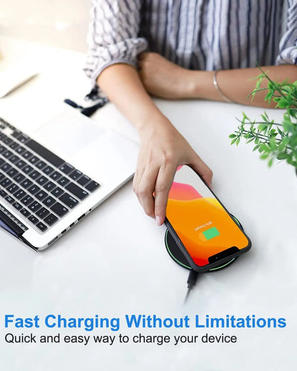 100W Fast Wireless Charger Pad