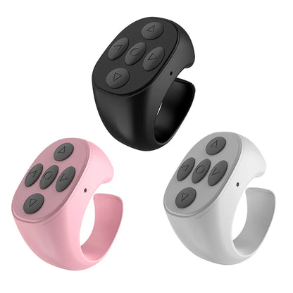 Bluetooth Ring Remote Control for Selfie & Video