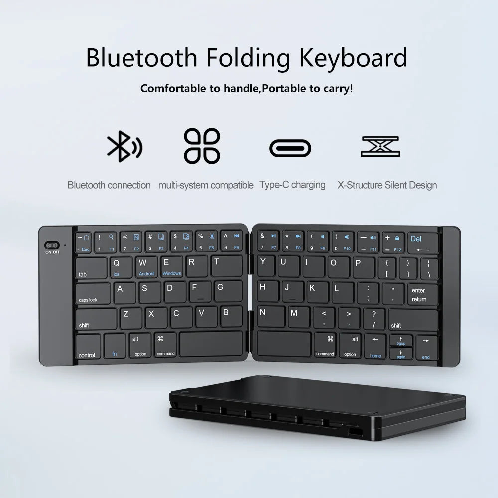 Foldable Bluetooth Keyboard