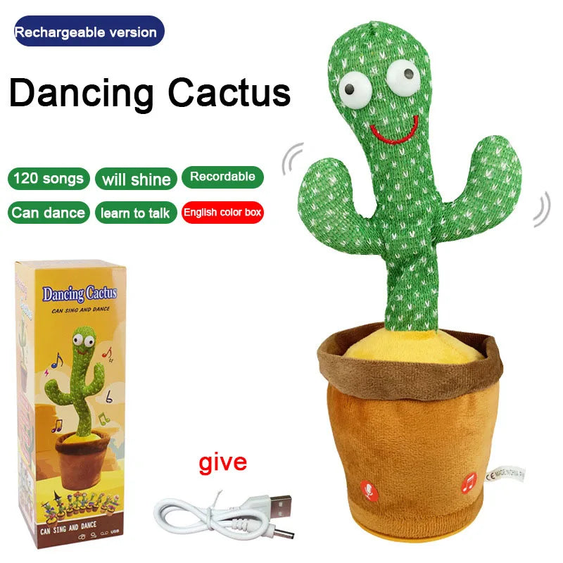 Dancing Talking Cactus Toy