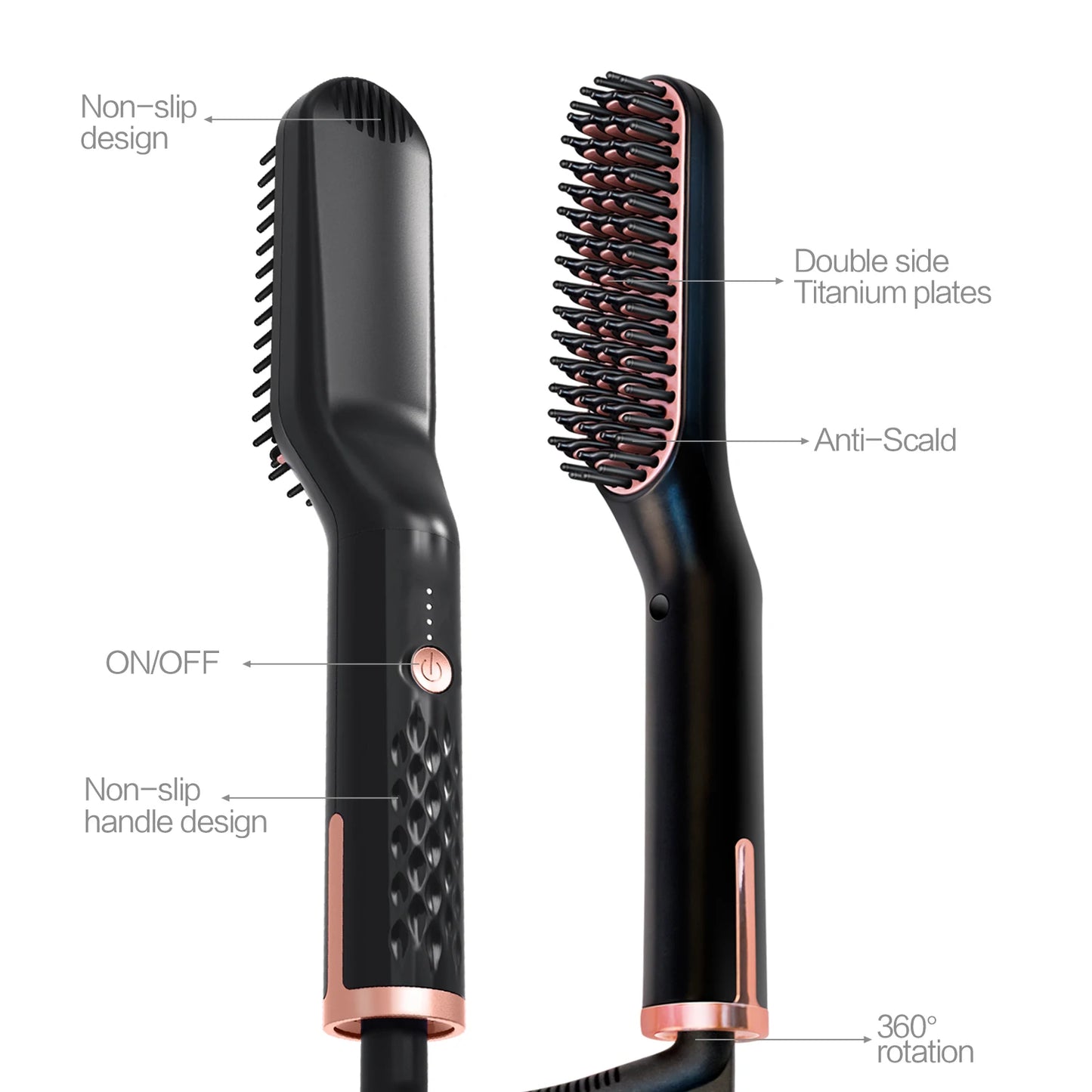 Hot Comb Beard & Hair Straightener