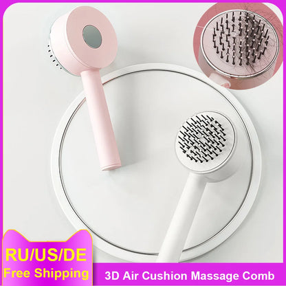 Self-Cleaning Massage Hair Brush