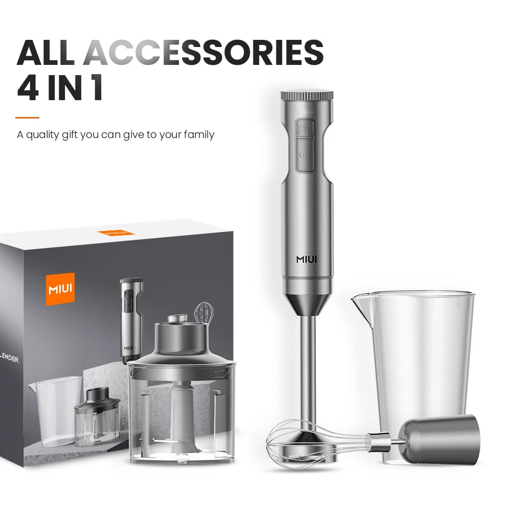 MIUI 1000W 4-in-1 Hand Blender