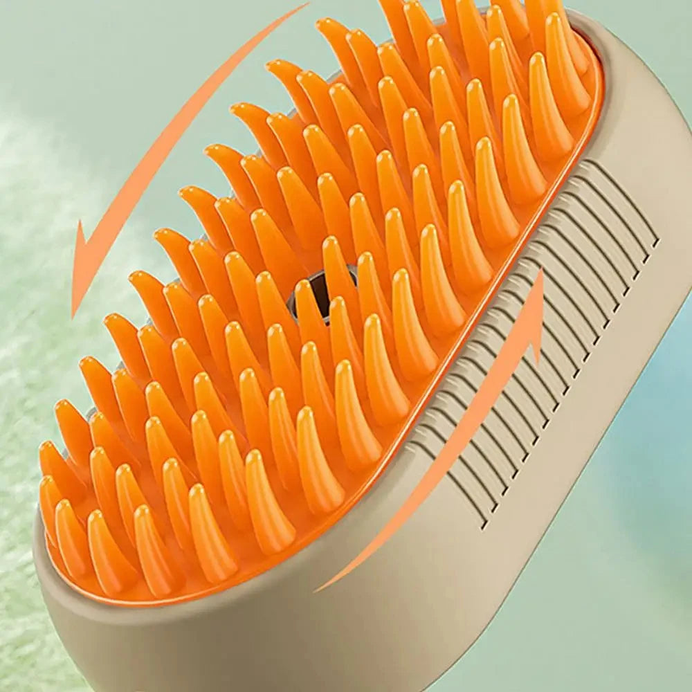 Pet Steam Massage Brush