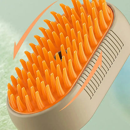 Pet Steam Massage Brush