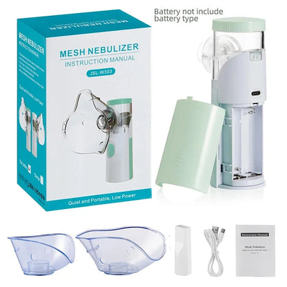 Portable Silent Mesh Nebulizer