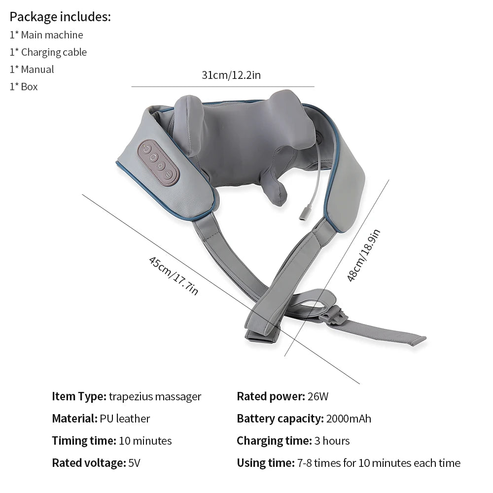 Wireless Neck & Shoulder Massager