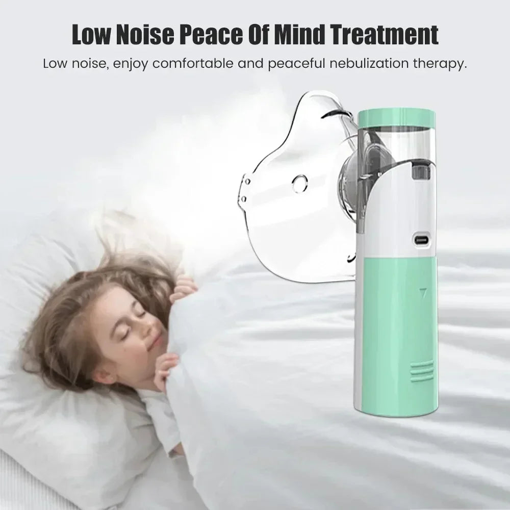 Portable Silent Mesh Nebulizer