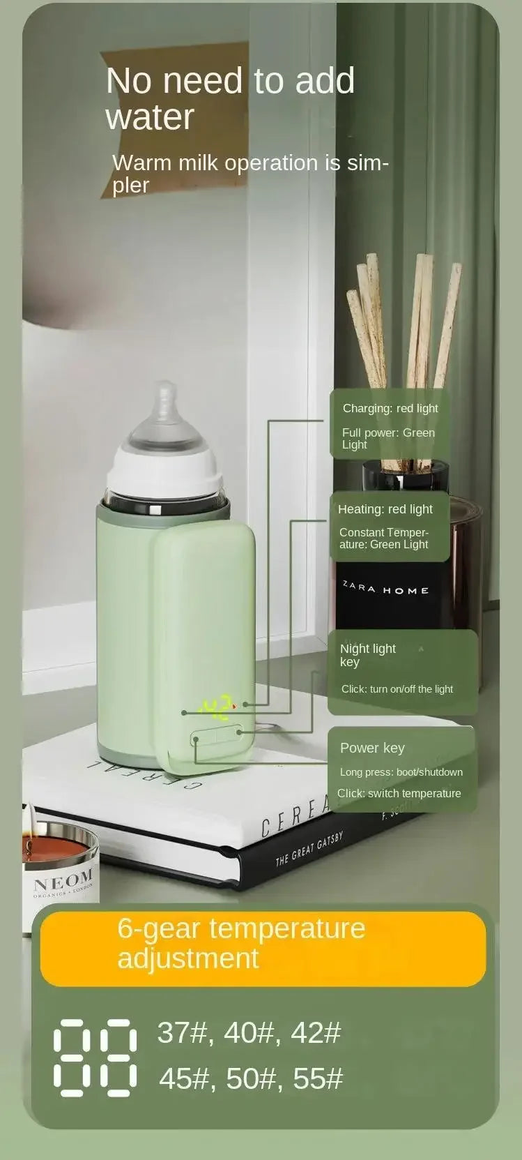 Portable Night Milk Dispenser