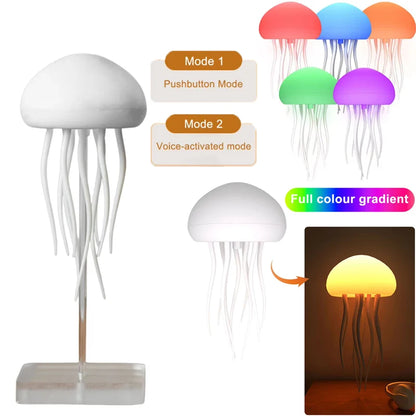 Cartoon Jellyfish LED Night Light