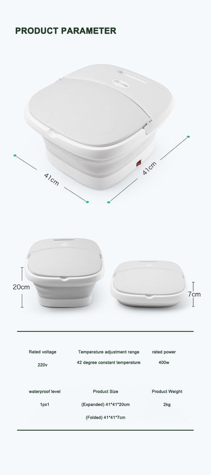 Portable Foldable Foot Spa Basin