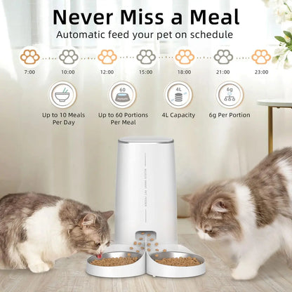 ROJECO WiFi Automatic Cat Feeder