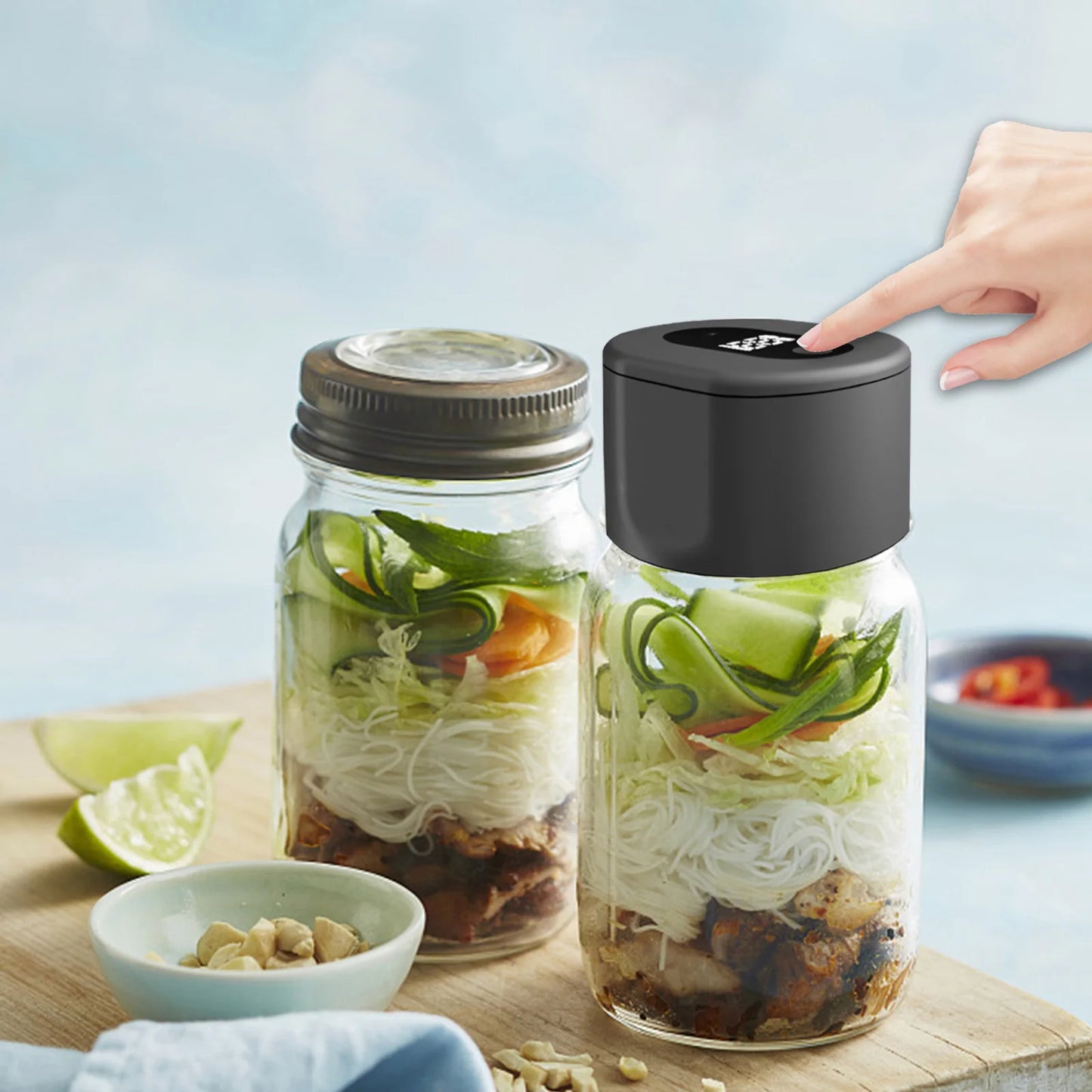 Cordless Electric Mason Jar Vacuum Sealer