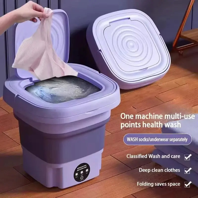 The Portable Washer & Dryer Purple