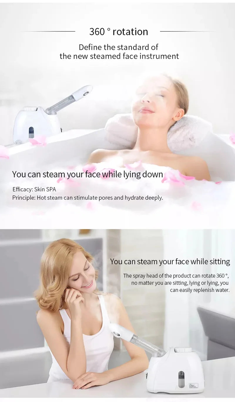 Portable Ionic Facial Steamer & Humidifier