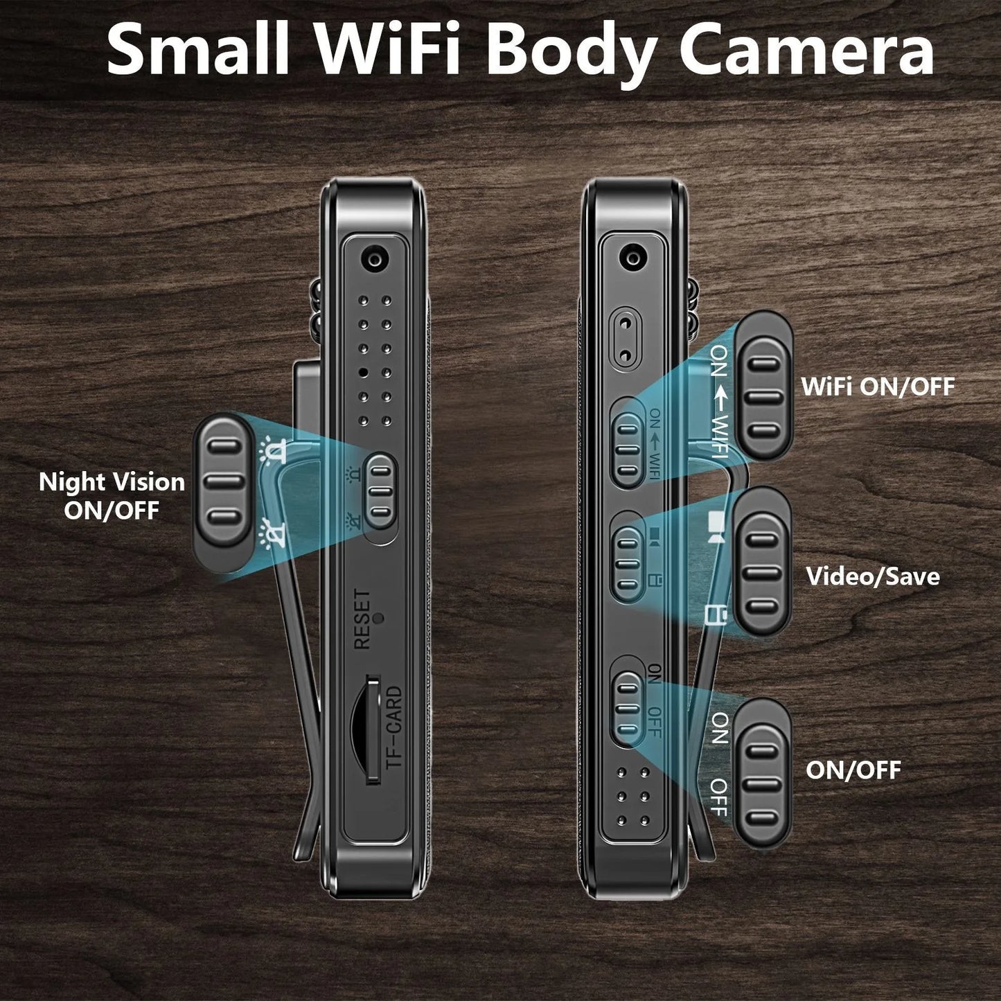 Mini Body Camera with WiFi