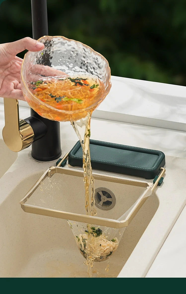 Foldable Sink Strainer Rack