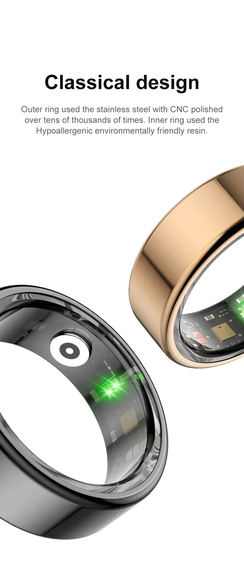 Smart Ring - Health & Fitness Tracker