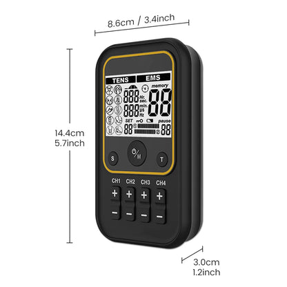 Rechargeable EMS TENS Muscle Stimulator