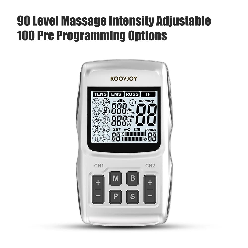 Rechargeable EMS TENS Muscle Stimulator