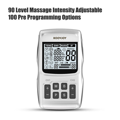 Rechargeable EMS TENS Muscle Stimulator