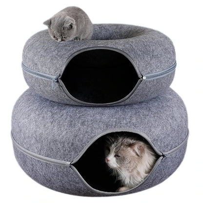 Donut Cat Bed & Tunnel