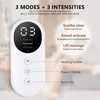 Smart Wireless Heating Leg Massager