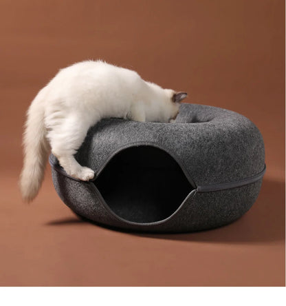 Donut Cat Bed & Tunnel