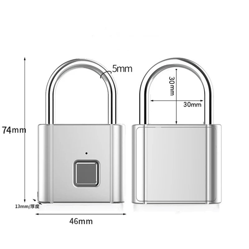 Smart Fingerprint Padlock