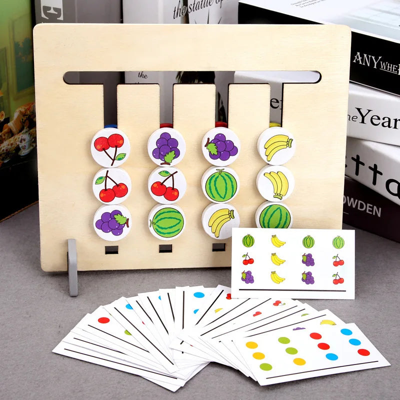 Montessori Wooden Color Matching Puzzle