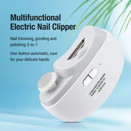 2-in-1 Electric Nail  Clipper