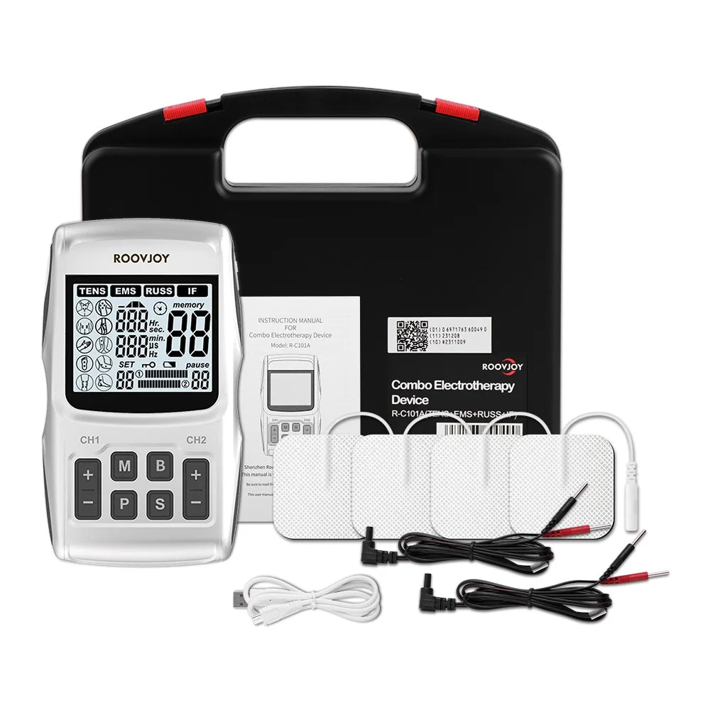 Rechargeable EMS TENS Muscle Stimulator